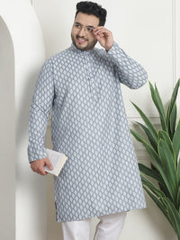 SOJANYA PLUS Geometric Printed Kurta