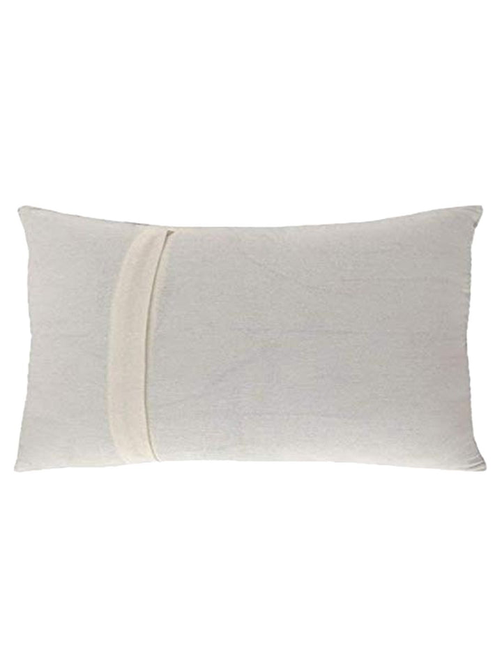 STITCHNEST Pink & Blue Set of 2 Geometric Rectangle Cushion Covers