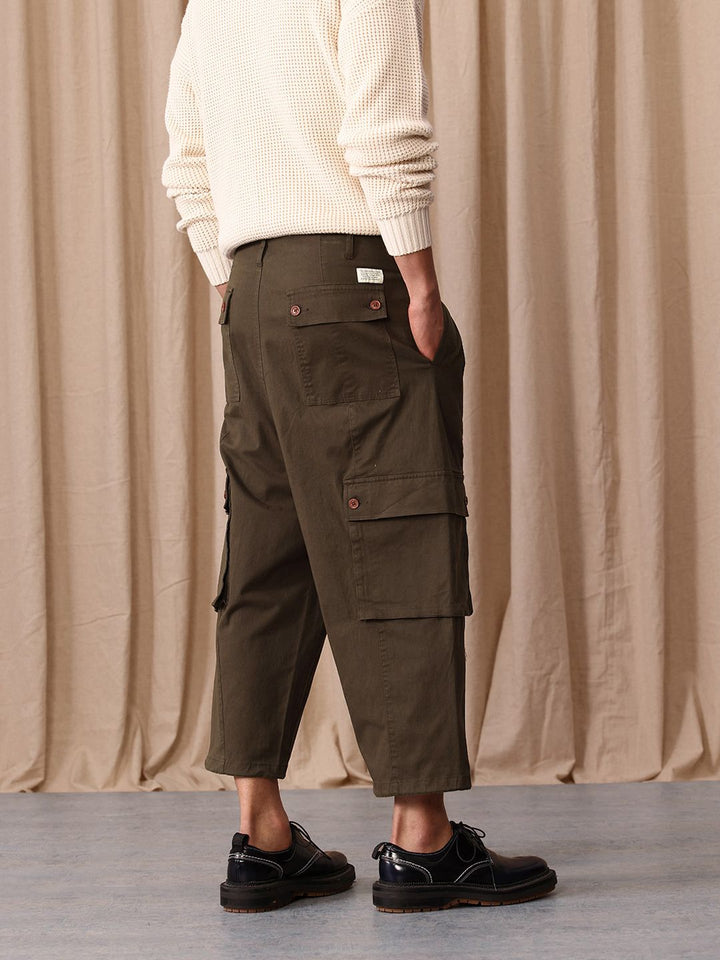 Mr Bowerbird Men Oversized Fit Pleated Trousers