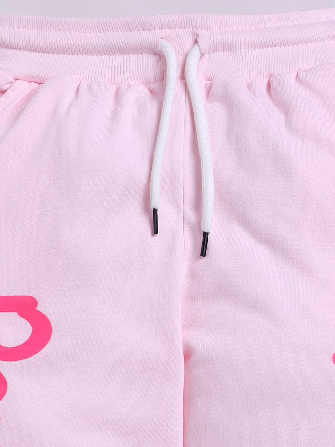 Happy Faces Girls Peppa Babi Bercetak Joggers Kapas Tulen