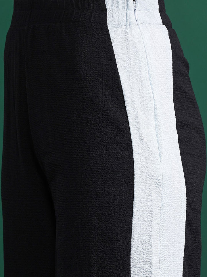DressBerry Monochrome Top With Trousers Co-Ord Set
