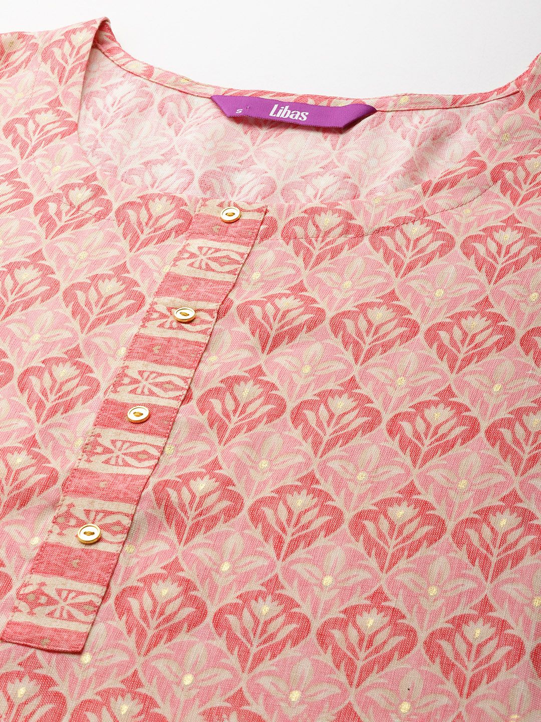 Libas Ethnic Motifs Printed Regular Kurta With Trousers & Dupatta