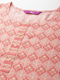 Libas Ethnic Motifs Printed Regular Kurta With Trousers & Dupatta