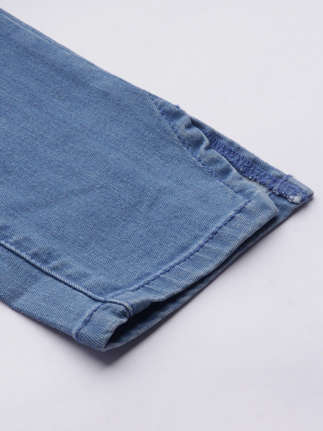 STREET 9 Women Blue Skinny Fit Mid-Rise Highly Distressed Stretchable Jeans