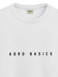 ADRO Men Typography Printed Raw Edge T-shirt