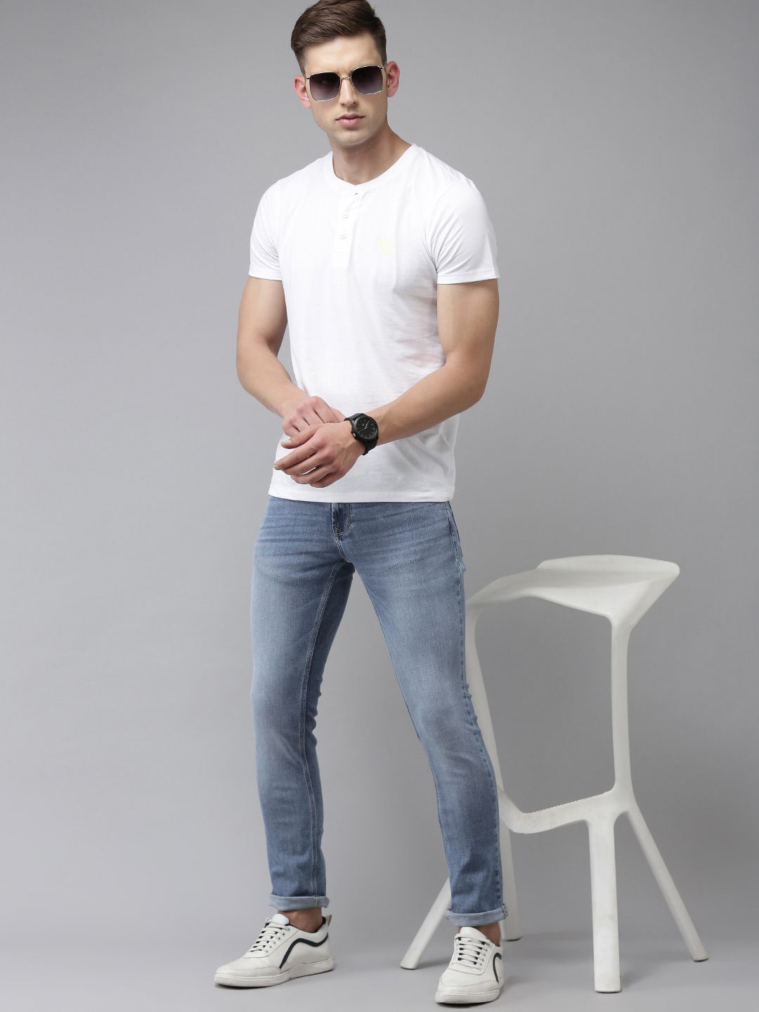 SPYKAR Men Faded Jeans