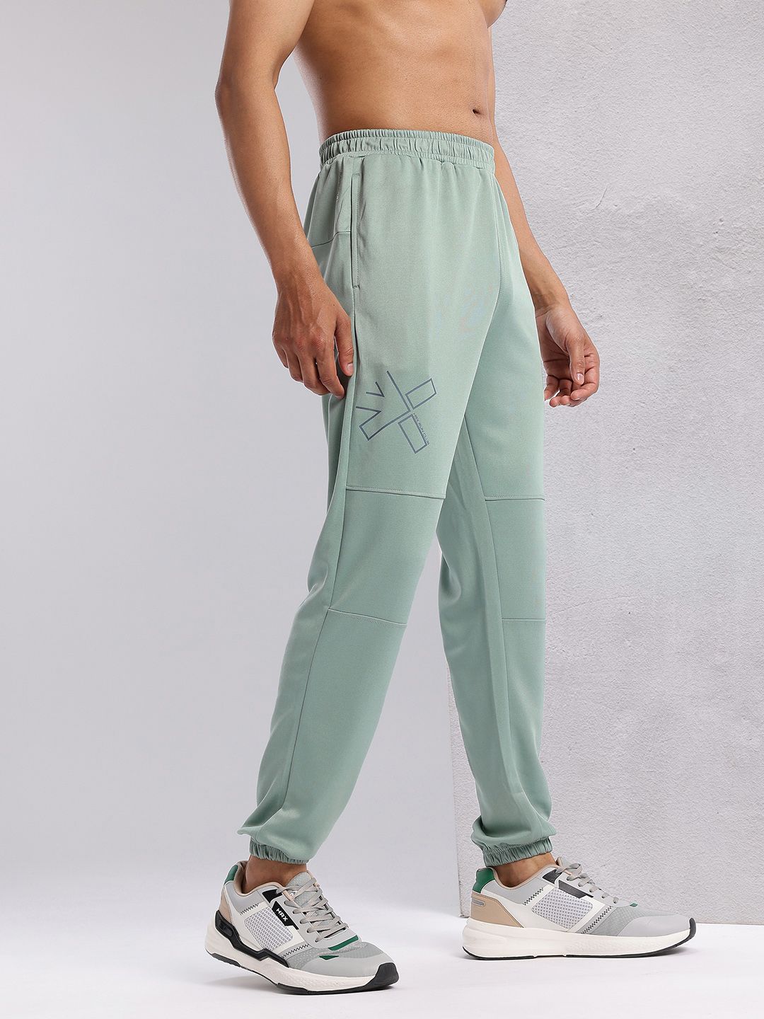 HRX by Hrithik Roshan Men Panelled Rapid-Dry Running Joggers