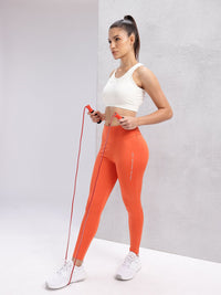HRX by Hrithik Roshan Women Printed Rapid-Dry Training Tights