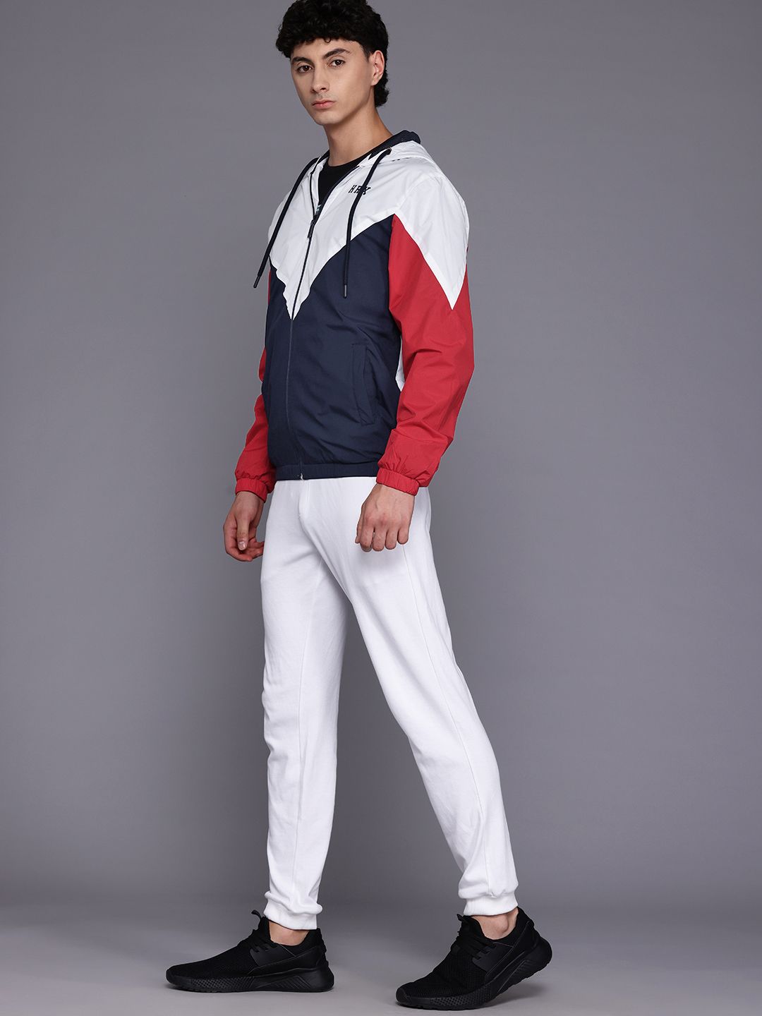 HRX by Hrithik Roshan Colourblocked Lifestyle Jacket