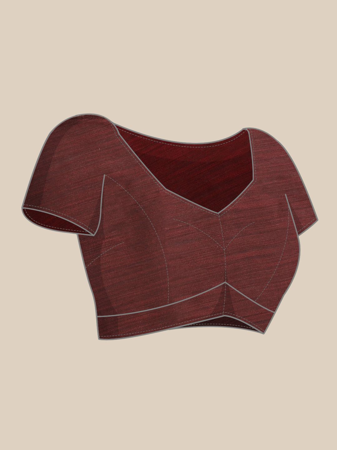 Saree mall Maroon & Gold-Toned Ethnic Motifs Zari Banarasi Sarees