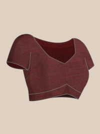 Saree mall Maroon & Gold-Toned Ethnic Motifs Zari Banarasi Sarees