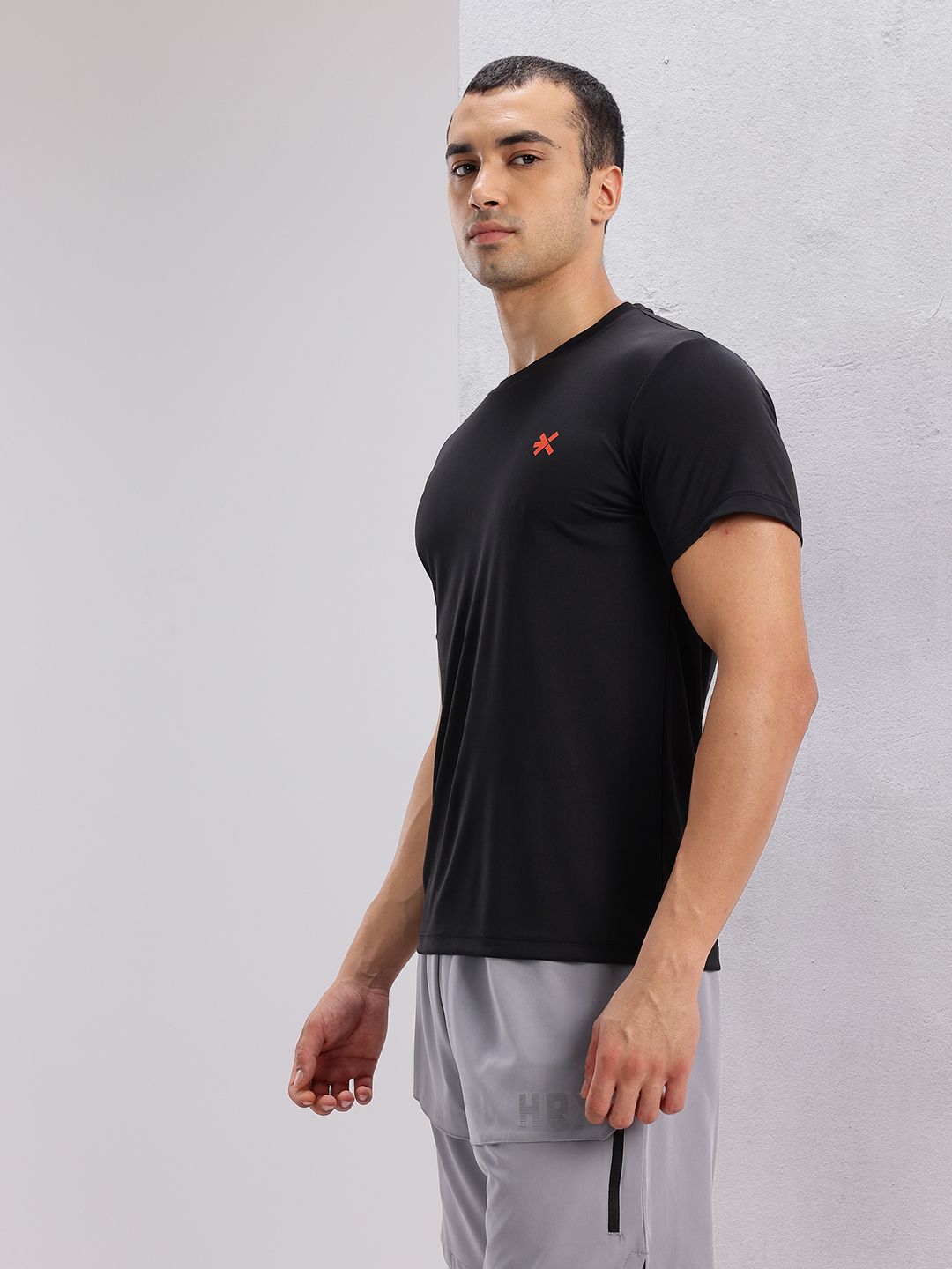 HRX by Hrithik Roshan Men Round Neck Training T-shirt