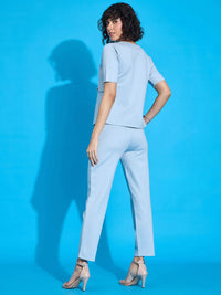 SASSAFRAS worklyf Short Sleeves Top With Trouser