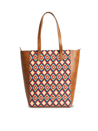 TEAL BY CHUMBAK Women Printed Bucket Tote Bag