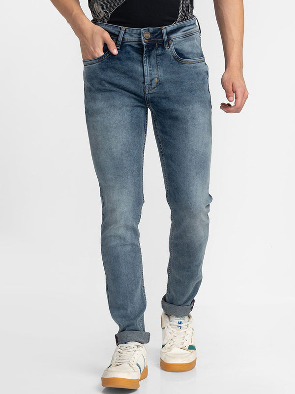 Being Human Men Skinny Fit Heavy Fade Jeans