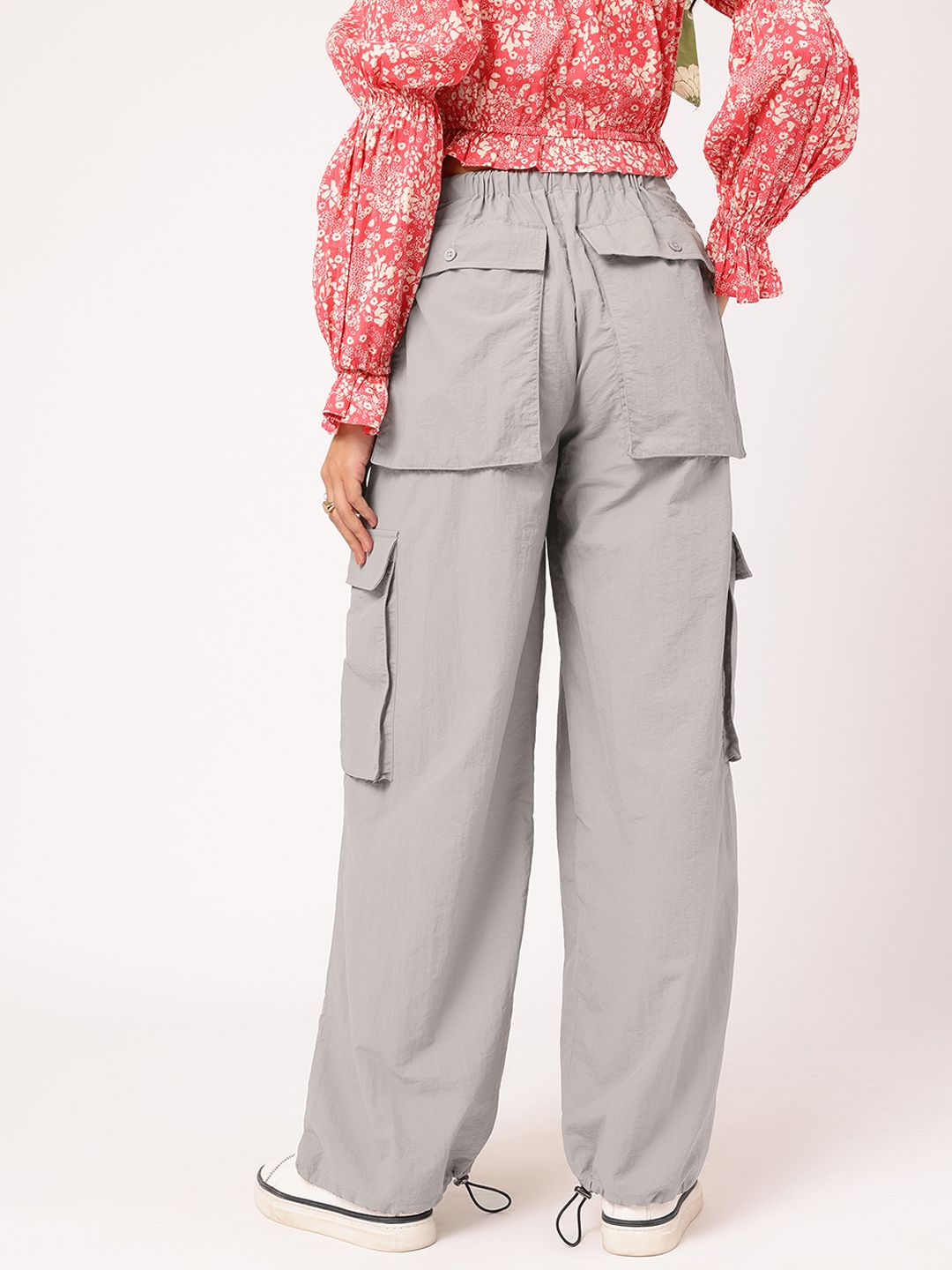 DressBerry Women Casuals Capsule Parachute Trousers
