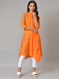 W Women Geometric Printed Kurta
