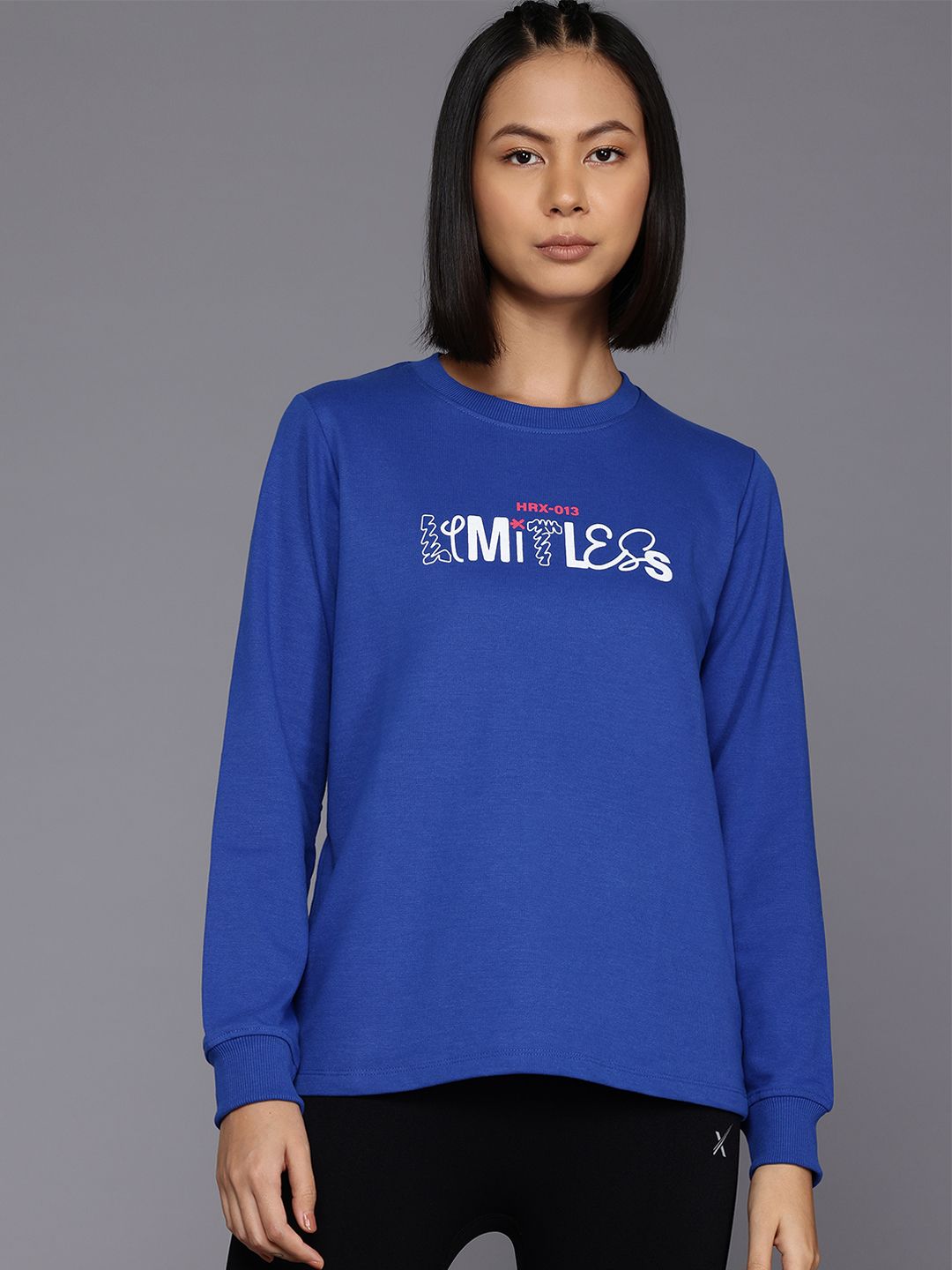 HRX by Hrithik Roshan Printed Lifestyle Sweatshirt