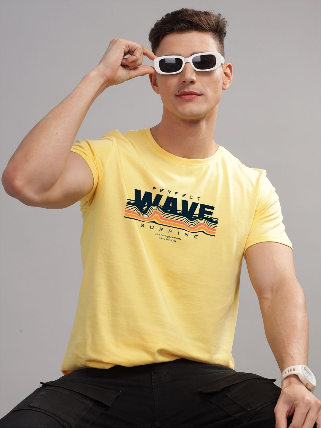 T-shirt Bercetak Lelaki ADRO