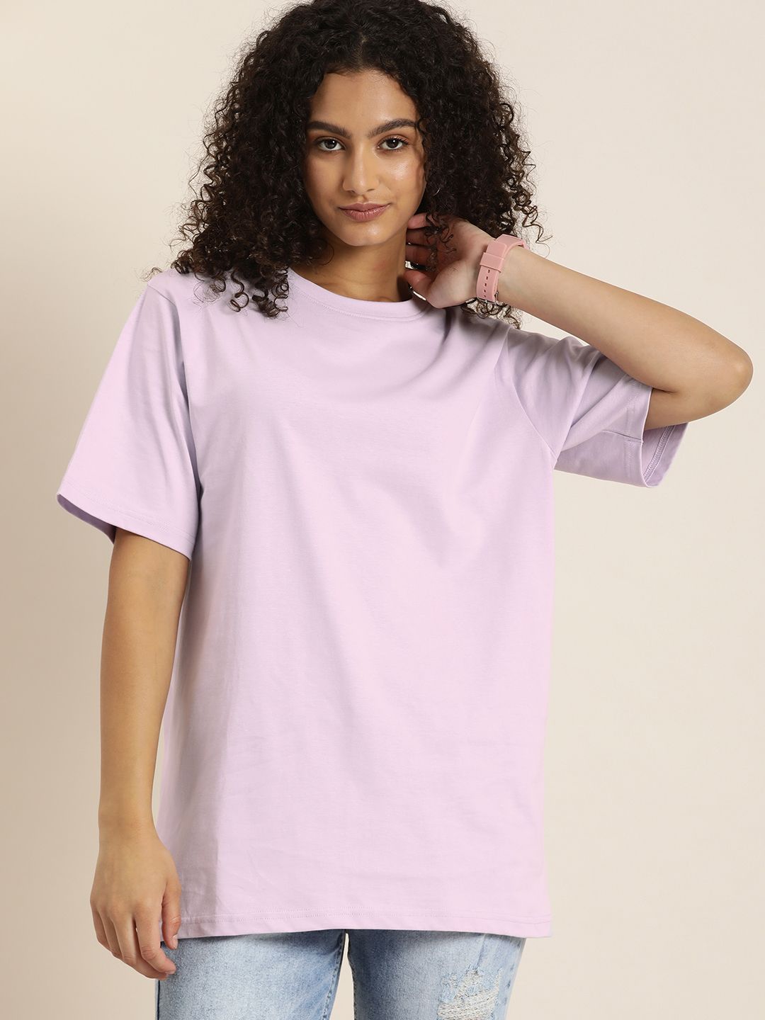 DILLINGER Pure Cotton Printed Oversized T-shirt