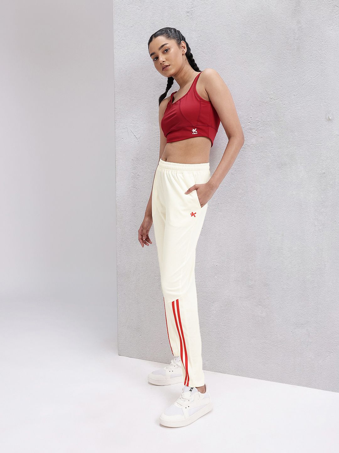 HRX by Hrithik Roshan Women OG Troupe Story Printed Lifestyle Track Pants