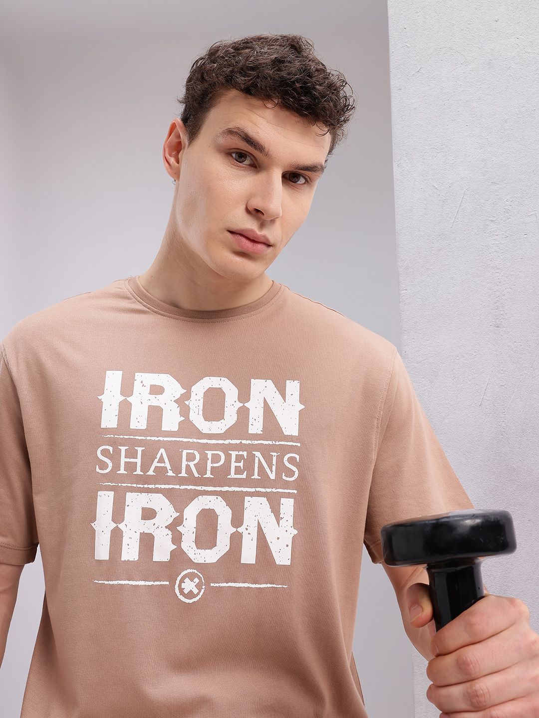 HRX by Hrithik Roshan Men Typography Printed Training T-shirt