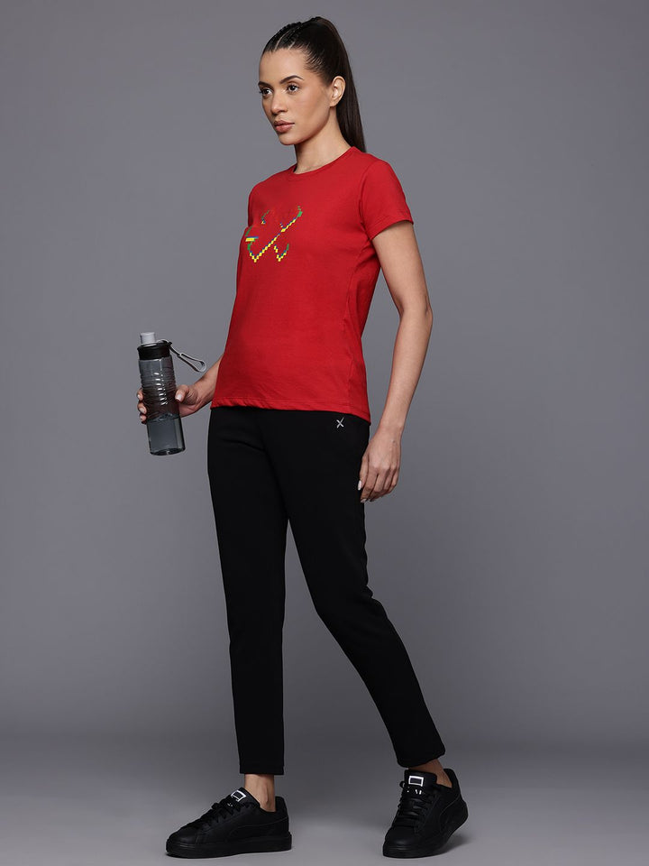HRX by Hrithik Roshan Lifestyle Brand Logo Print T-shirt