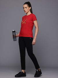 HRX by Hrithik Roshan Lifestyle Brand Logo Print T-shirt
