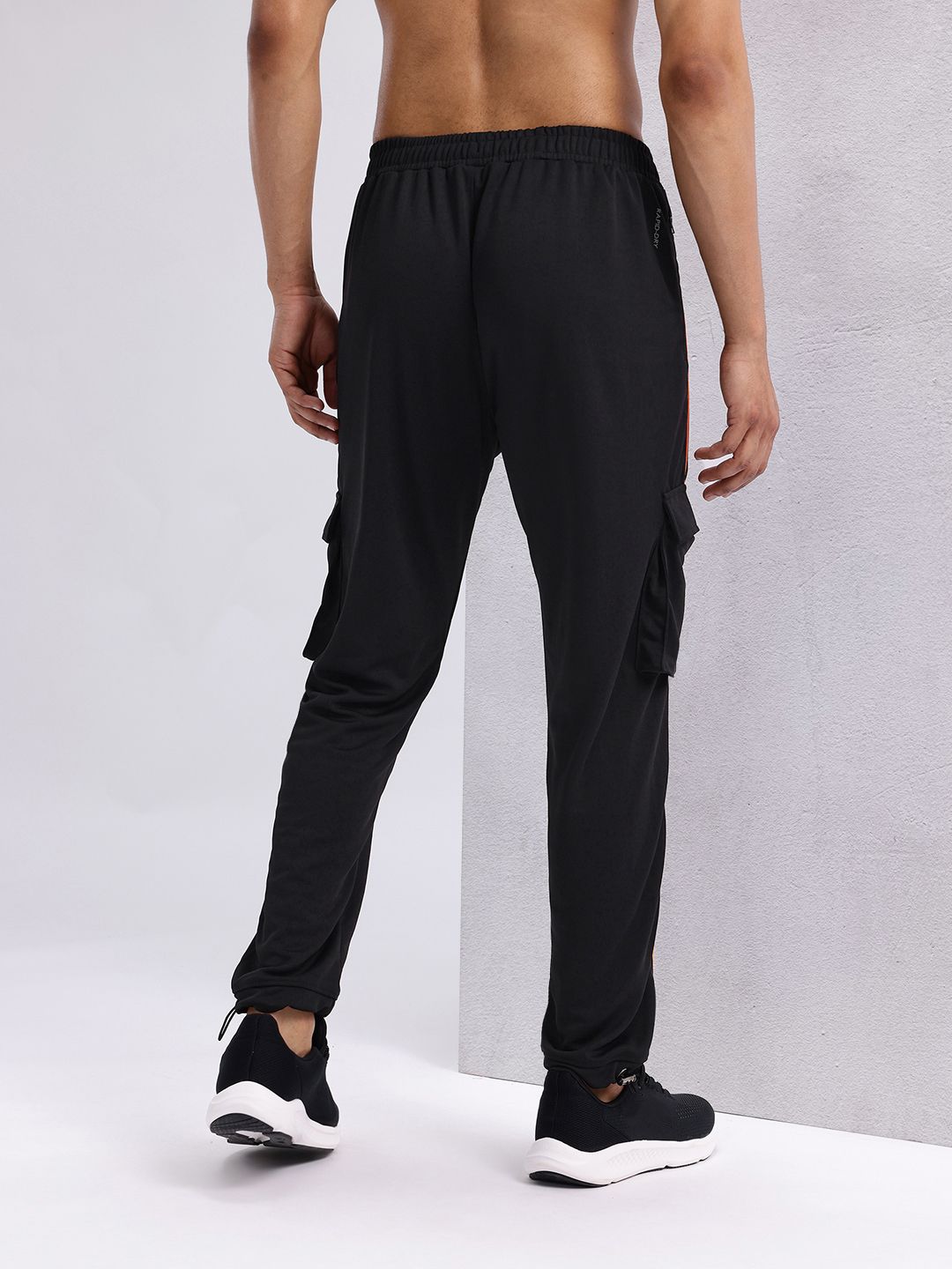 HRX by Hrithik Roshan Men Rapid-Dry Cargo Style Training Joggers