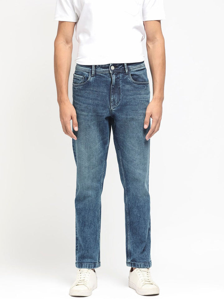 RARE RABBIT Men Polin Regular Fit Cotton Jeans