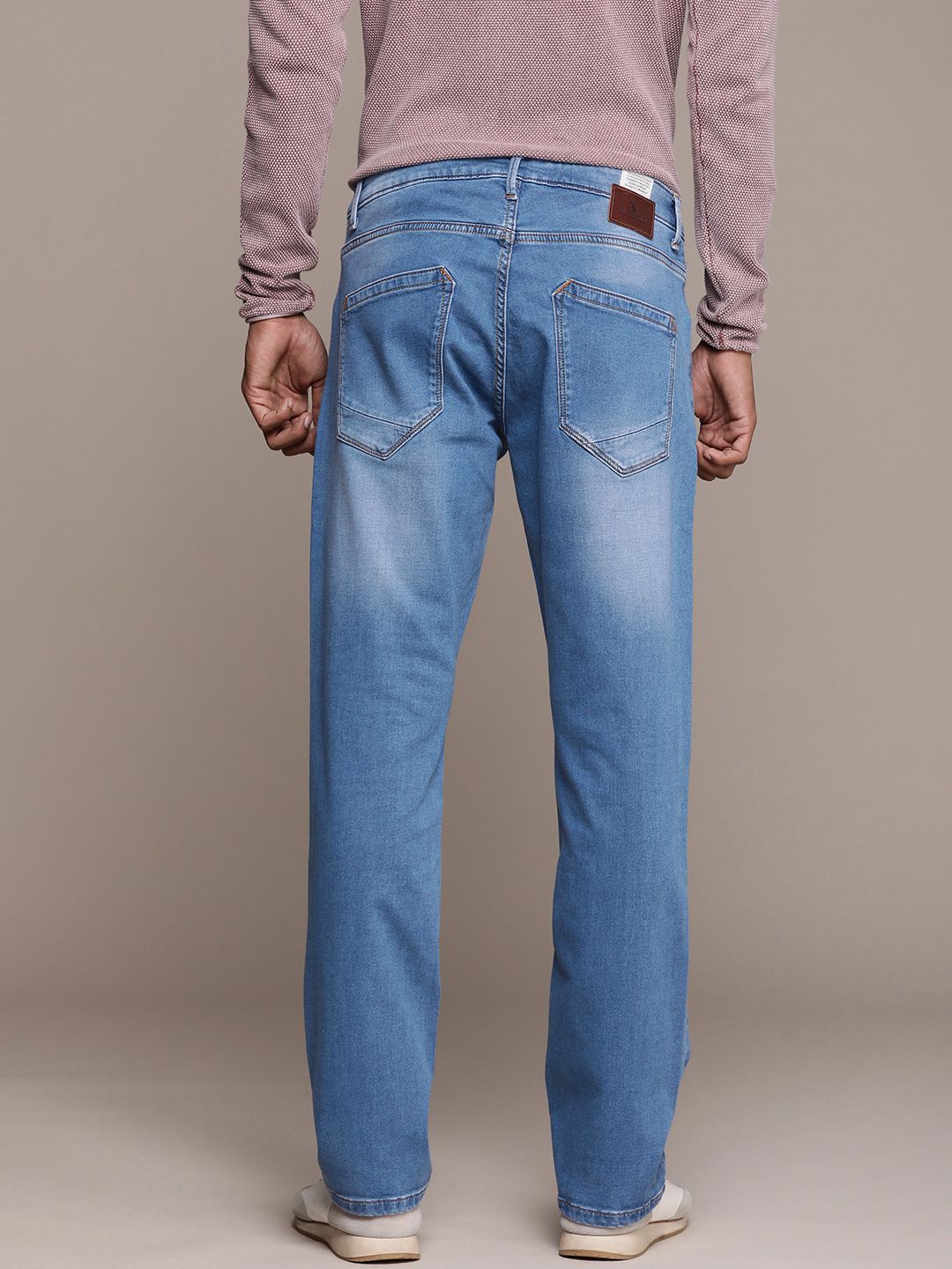 Mr Bowerbird Men Straight Fit Stretchable Casual Jeans