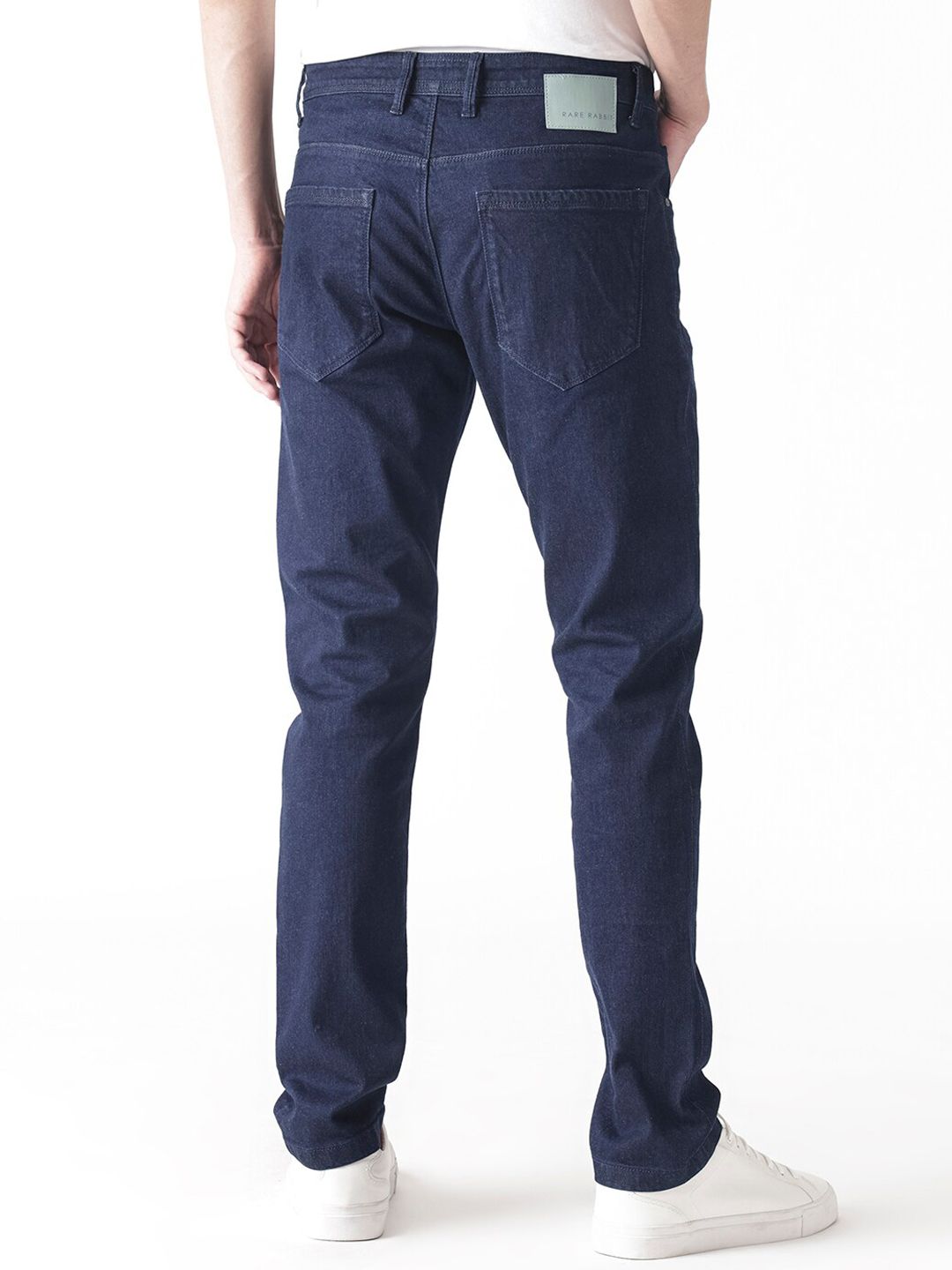 RARE RABBIT Men Night Slim Fit Mid-Rise Cotton Jeans