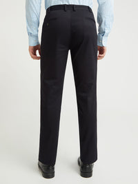 Park Avenue Men Black Slim Fit Trousers