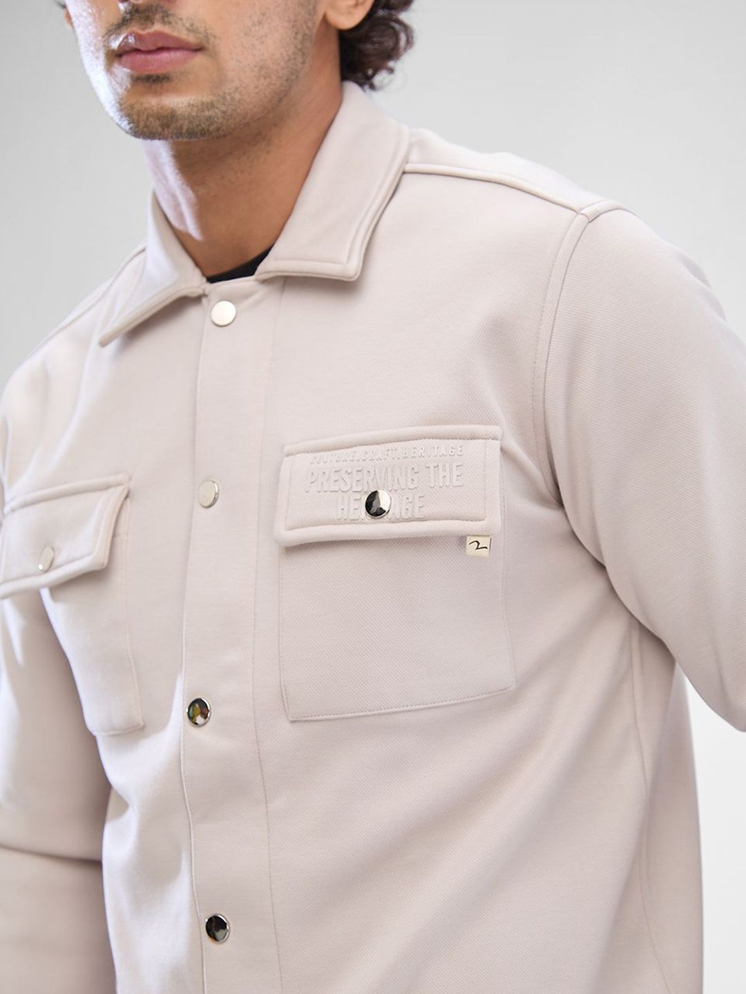 SPYKAR Men Opaque Solid Spread Collar Casual Shirt