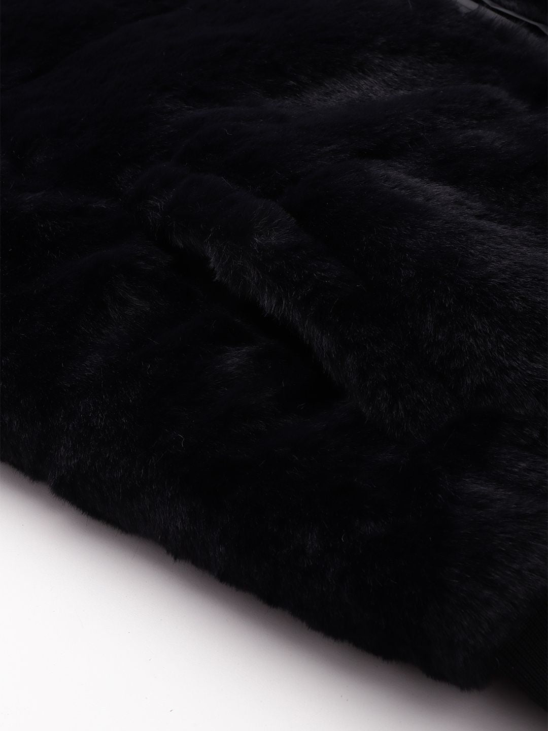 all about you Faux-Fur Detail Bomber Jacket