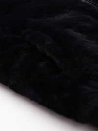 all about you Faux-Fur Detail Bomber Jacket