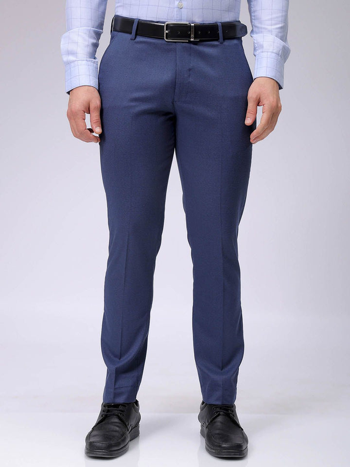 The Indian Garage Co. X Luxe Men Slim Fit Formal Trousers