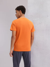 HRX by Hrithik Roshan Brand Logo Print Rapid-Dry Training T-shirt