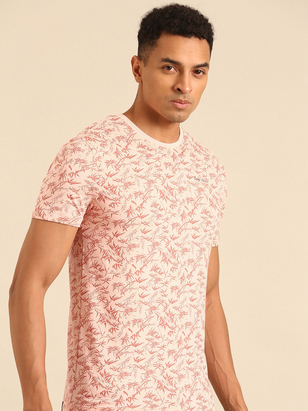 Being Human Tropical Printed Pure Cotton T-shirt