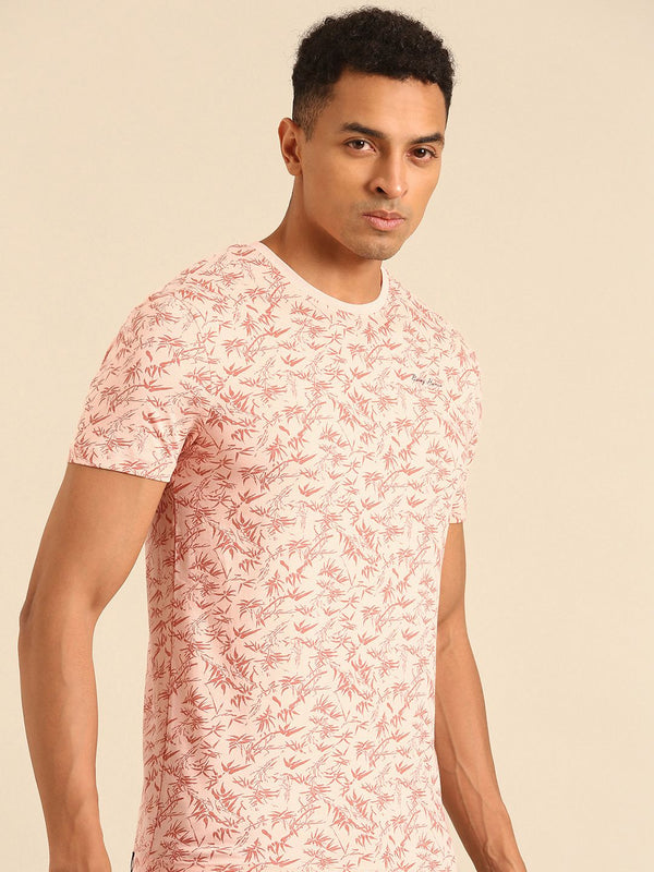 Being Human Tropical Printed Pure Cotton T-shirt
