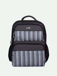Zouk unisex 16 inci ransel kulit sederhana