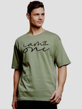 ADRO Men Graphic Printed Round Neck Cotton Oversized T-Shirt
