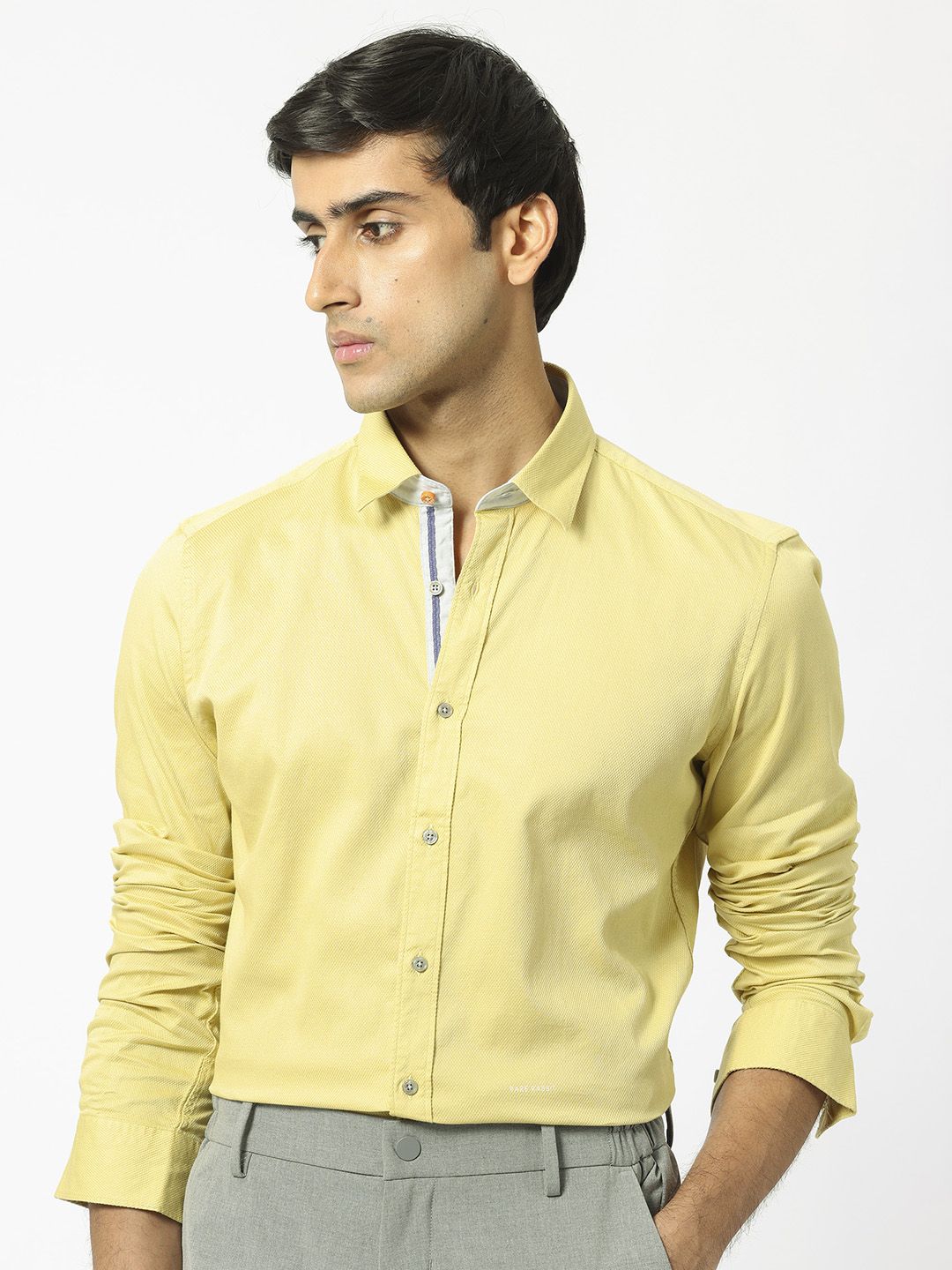 RARE RABBIT Men Monds Slim Fit Cotton Shirt