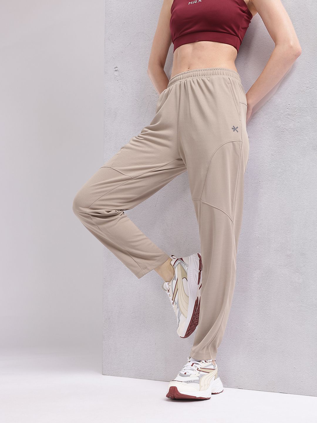 HRX by Hrithik Roshan Women Regular Fit Rapid Dry Running Track Pants