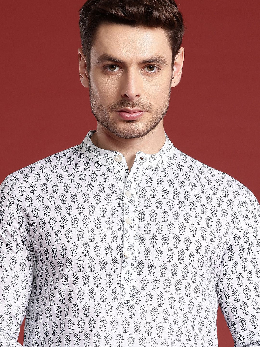 Anouk Ethnic Motifs Printed Kurta