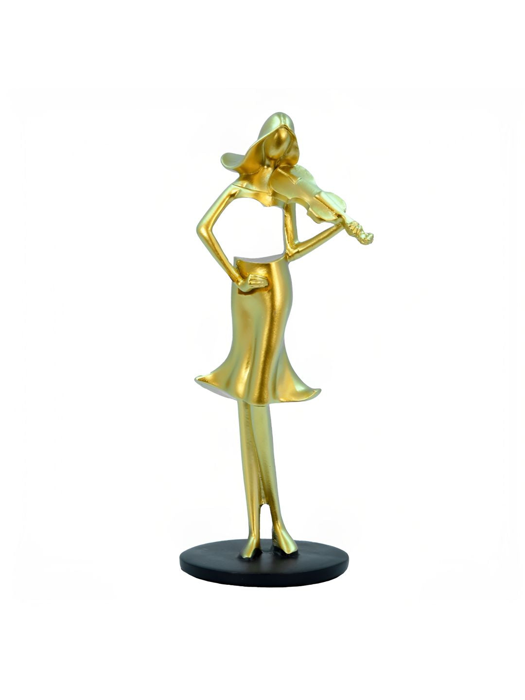 Cortina Resin Golden Sculpture Art Decor Statue for Home Decor