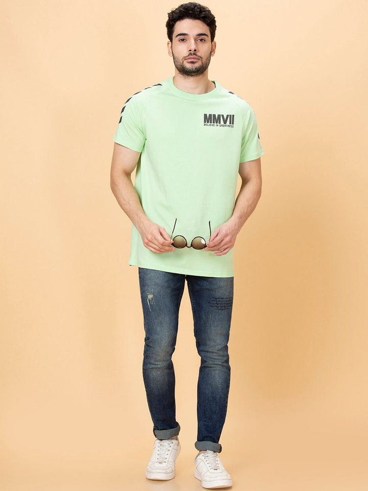 Being Human Men Skinny Fit Low Distress Heavy Fade Jeans