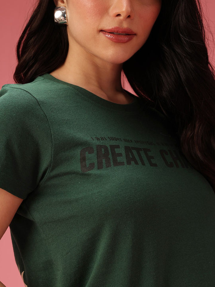 DressBerry Graphic Printed T-shirt