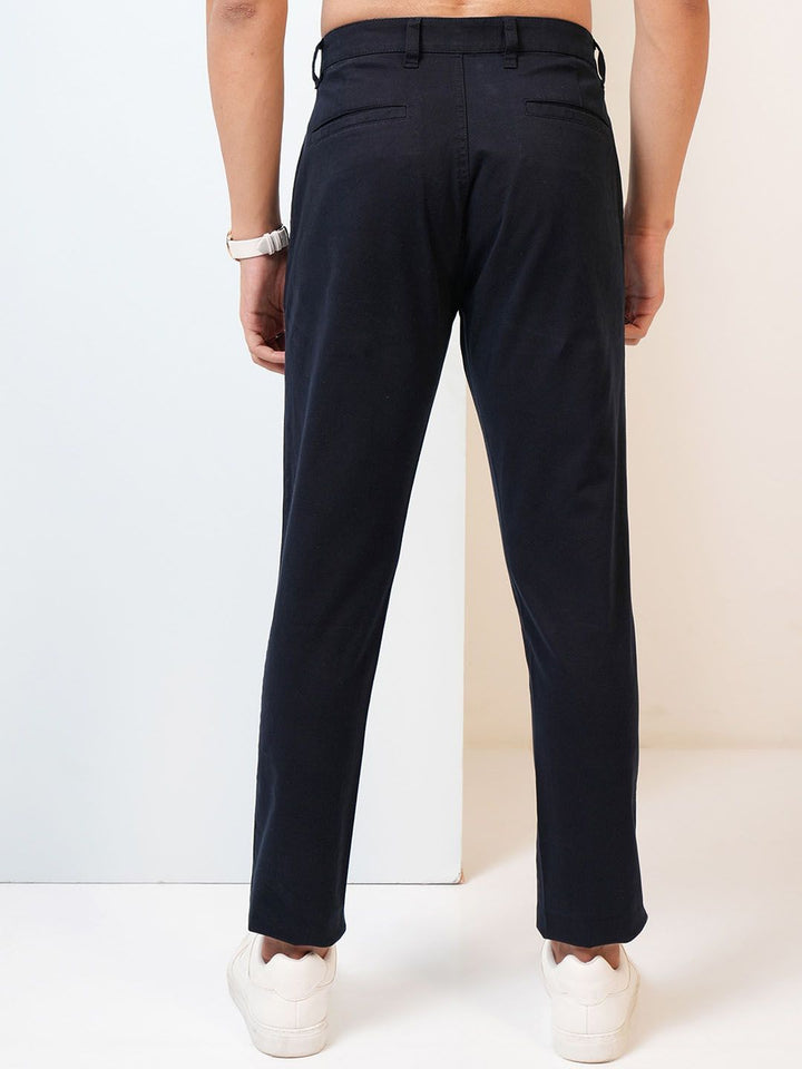 HIGHLANDER Men Soft Feel Twill Chino Trousers