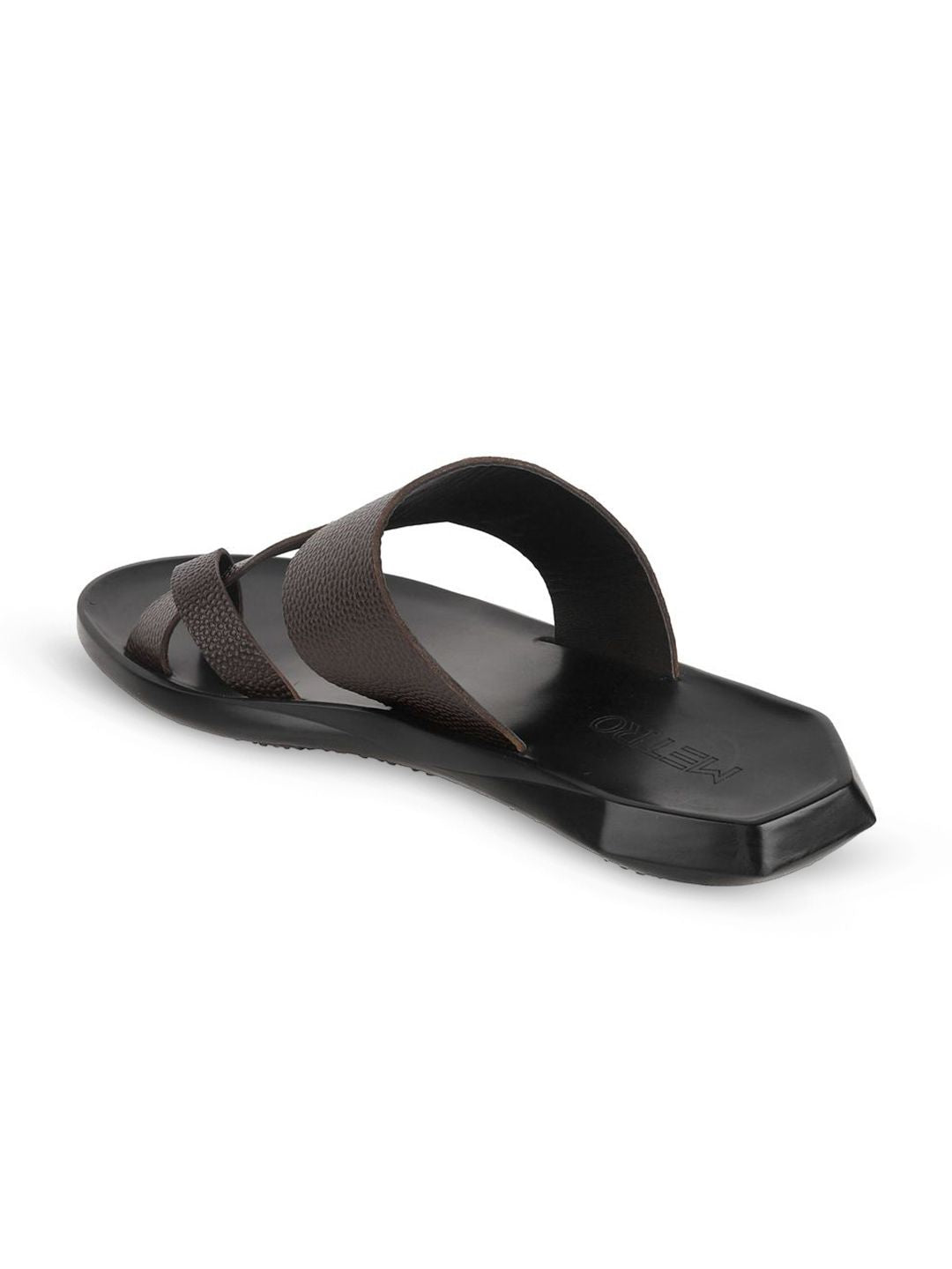 Metro Men Leather Comfort Sandals